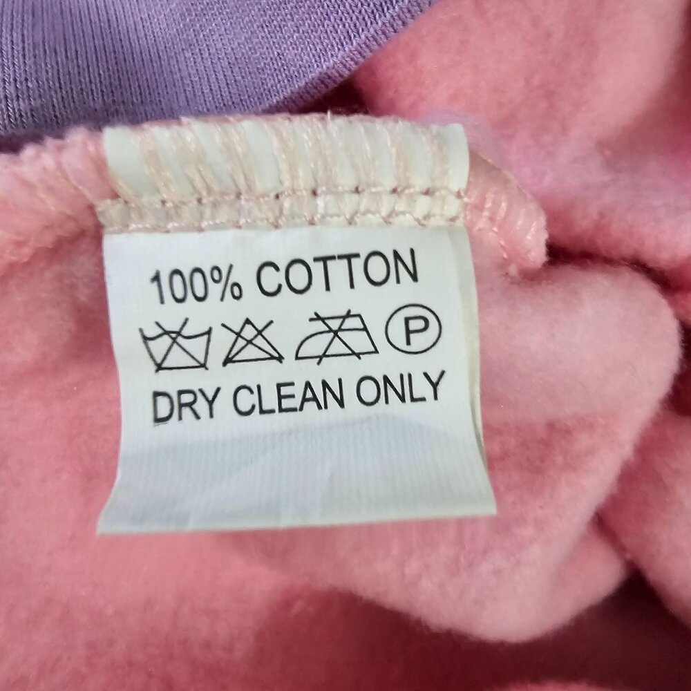Celestialfox.Ca DISCONTINUED Color Blocking Pastel Pink Sweatshirt Tops, M - Picture 9 of 9